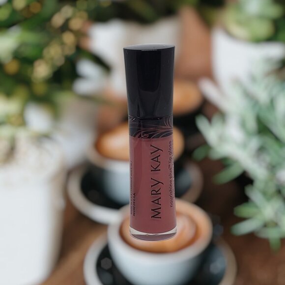 Cafe au Lait Nouri-Shine Lip Gloss - Discontinued May Kay - RARE! - Picture 2 of 6